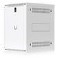 UACC Rack Cabinet 12U (550 x 450 mm) - Gabinete Cerrado para Montaje en Pared con Puerta de Vidrio Templado, Totalmente Ensamblado con Ventiladores Integrados y Paneles Removibles