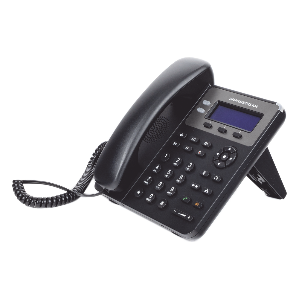 Teléfono IP SMB de 2 Líneas, 1 cuenta SIP con 3 teclas de función programables y conferencia de 3 vías. PoE