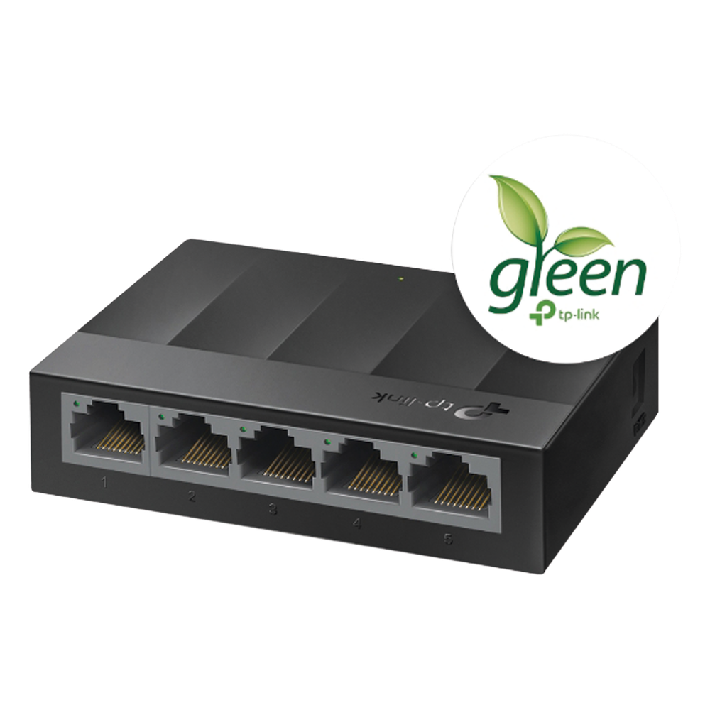 Switch para escritorio 5 puertos 10/100/1000Mbps