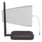 KIT de Amplificador de Señal Celular Home Studio/ Datos 2G, 3G, 4G / Llamadas / Mejora la señal para cubrir hasta 60 m² como una habitación, casa pequeña o departamento.