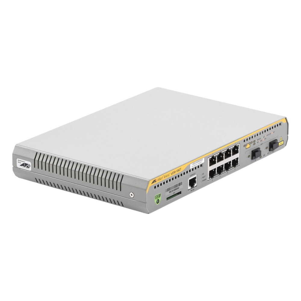 Switch Administrable Capa 3, 8 puertos 10/100/1000 Mbps + 2 puertos SFP Gigabit