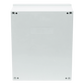 Gabinete de Poliéster IP65 Uso en Intemperie (400 x 500 x 200 mm) con Placa Trasera Interior de Plástico (Incluye Chapa y Llave).