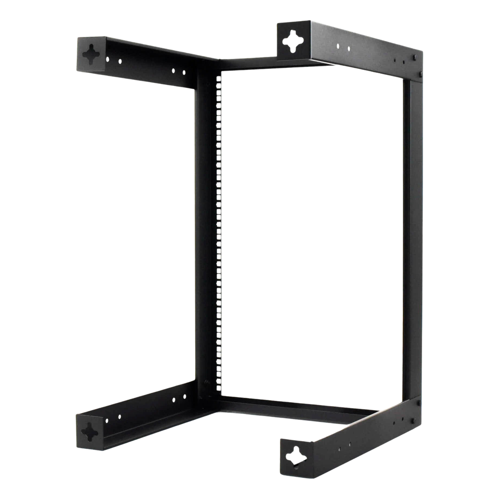Rack Abierto de montaje en Pared, de 19in, 16 unidades de rack