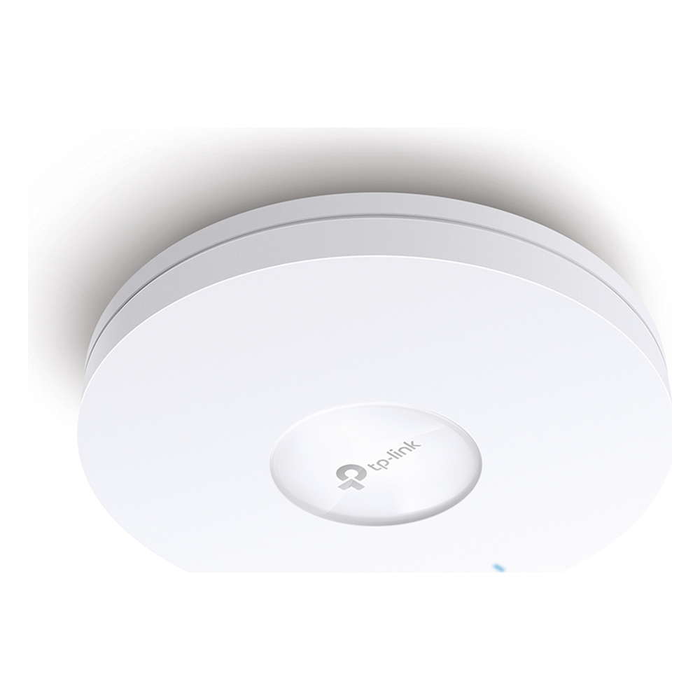 Punto de Acceso Omada / Wi-Fi 6 AX5400 MU-MIMO 4x4 /  Mesh Omada / Alta Densidad de Usuarios / Configuración por Controlador o Stand-Alone / Para Montaje en Techo/pared / Alimentación PoE+