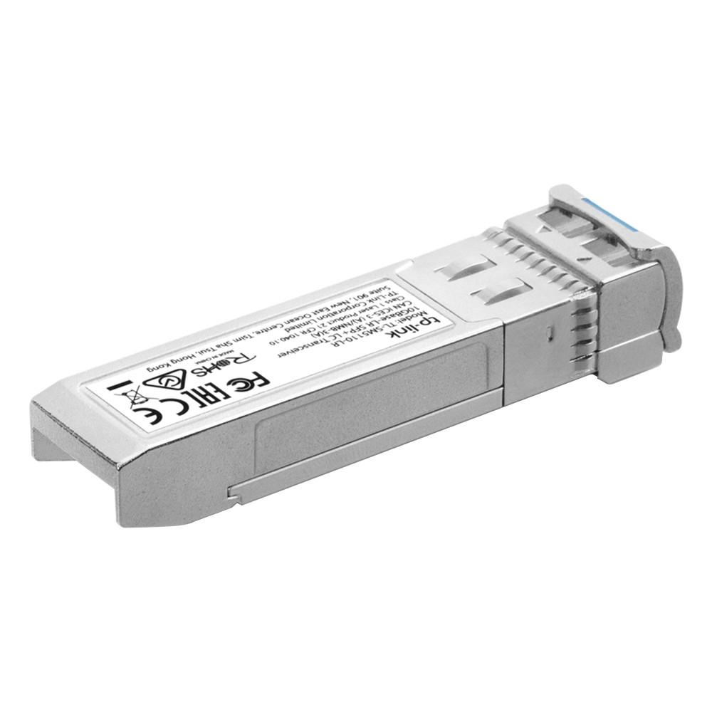 Transceptor mini-GBIC SFP+  / Duplex Monomodo 10GBase  /  Distancia 10 km /  Conector LC