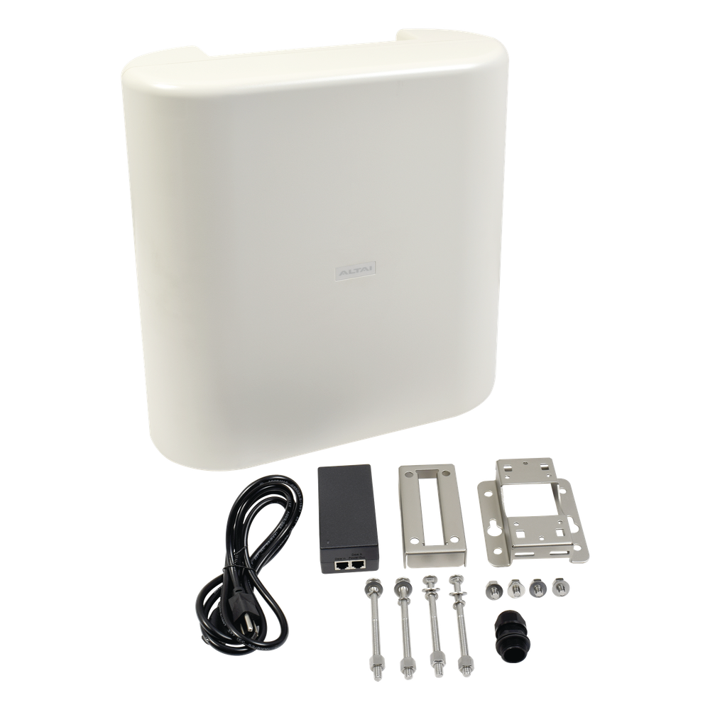 Estación Base Super Cobertura WiFi 360º Hasta 1 km, MIMO 8x8, IP67, 1167 Mbps, Doble Banda