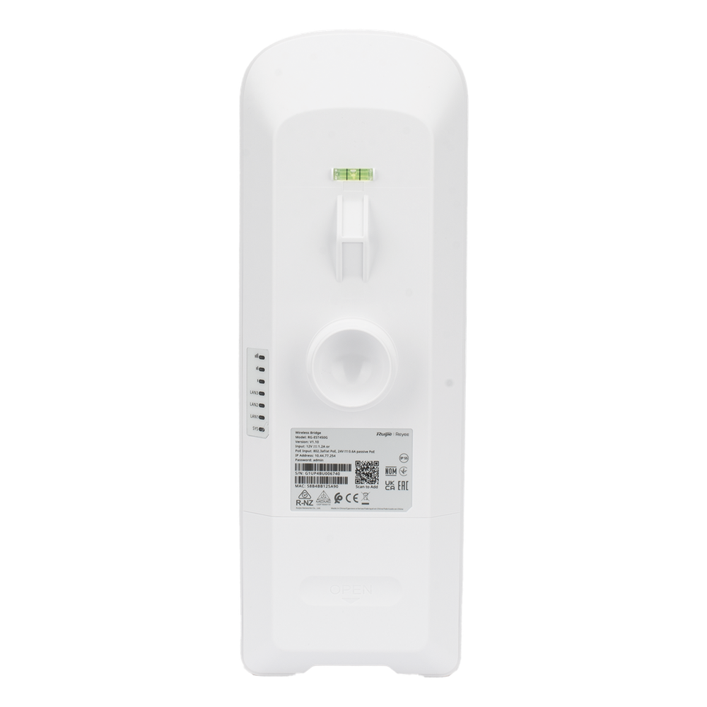 AP Sectorial Multipunto / Wi-Fi 5 867 Mbps / Antena 120° 15 dBi / 3 Puertos Gigabit / IP55 / Hasta 16 Clientes / Cloud