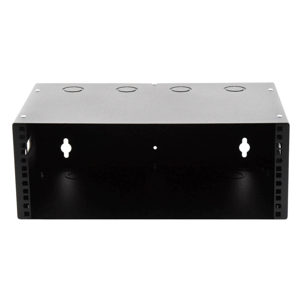 Gabinete para Montaje en Pared liviano, 4 Unidades de rack, Profundidad máxima de trabajo 250 mm, Se envía el Gabinete Armado.