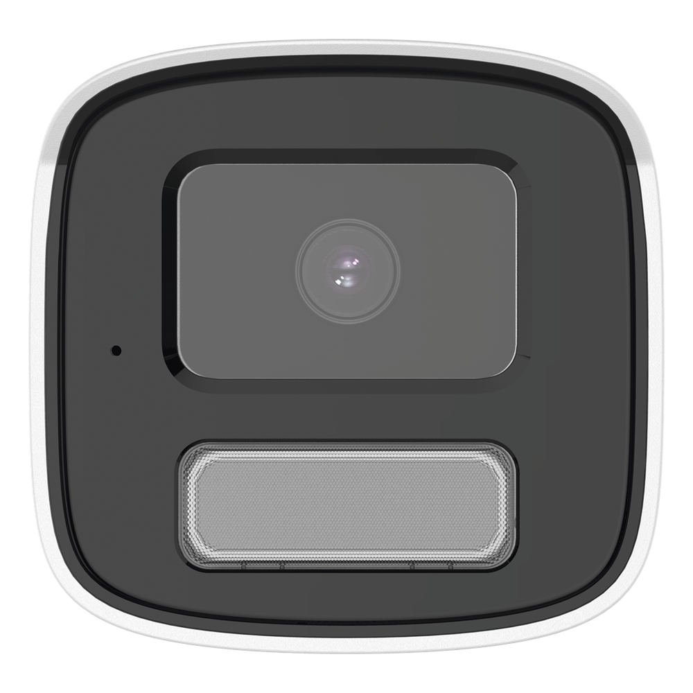 [Dual Light] Bala IP 8 Megapixel  (4K) / Lente 4 mm / 50 mts IR + 50 mts Luz Blanca / Micrófono Integrado / ACUSENSE Lite / Exterior IP67 / H.265 / PoE  / Micro SD