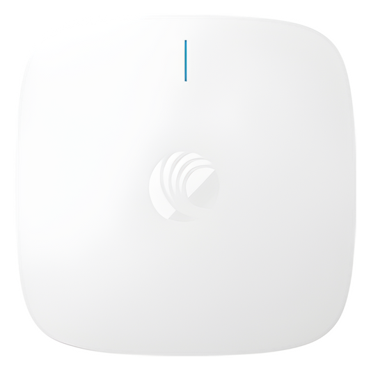 Punto de Acceso Empresarial Wi-Fi 6/6E Cambium Networks XE3-4 / Tri-banda (2.4, 5 y 6 GHz) / 3 Radios Definidos por Software (SDR) / Hasta 1,500 Clientes / Gestión desde la Nube cnMaestro / Seguridad WPA3 / Montaje en Techo o Plafón / Alimen
