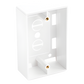 Caja de Pared Universal, Color blanco, Para montaje con Placas de Pared