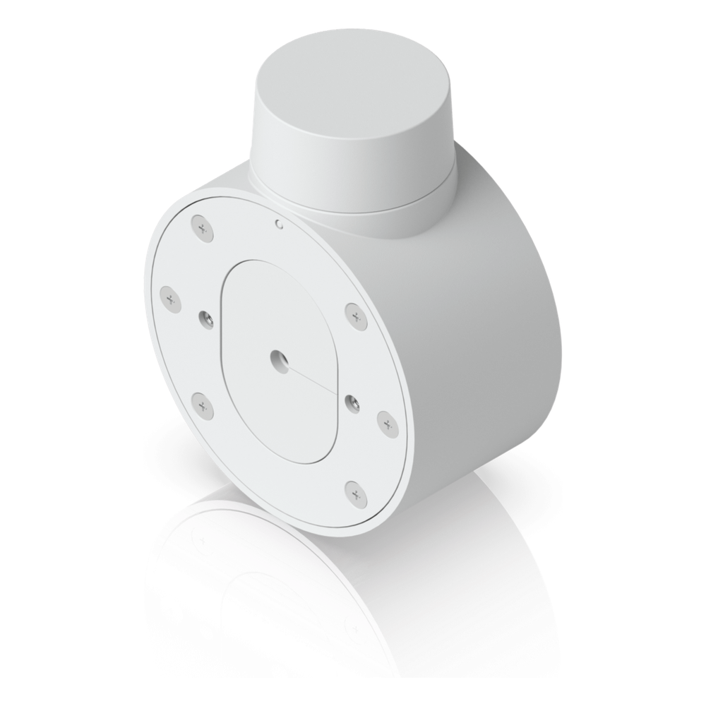 Camera Compact Junction Box – Caja de Conexiones Antimanipulación para Cámaras Compactas Dome y Turret Color Blanco