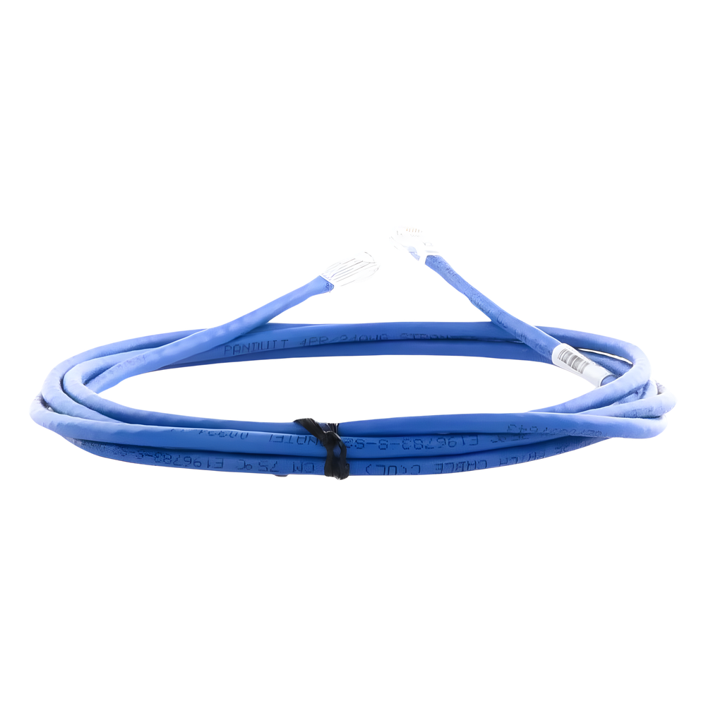 Cable de Parcheo UTP Categoría 5e, con Plug Modular en Cada Extremo - 2 Metros (6.56 Pies) - Azul