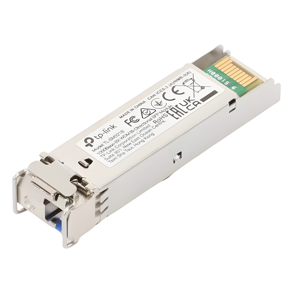 Transceptor mini-GBIC / SFP WDM Bi-Direccional / Monomodo 1GBase / Distancia 10 KM / Conector LC / (Necesita el modelo TL-SM321A para enlazar)