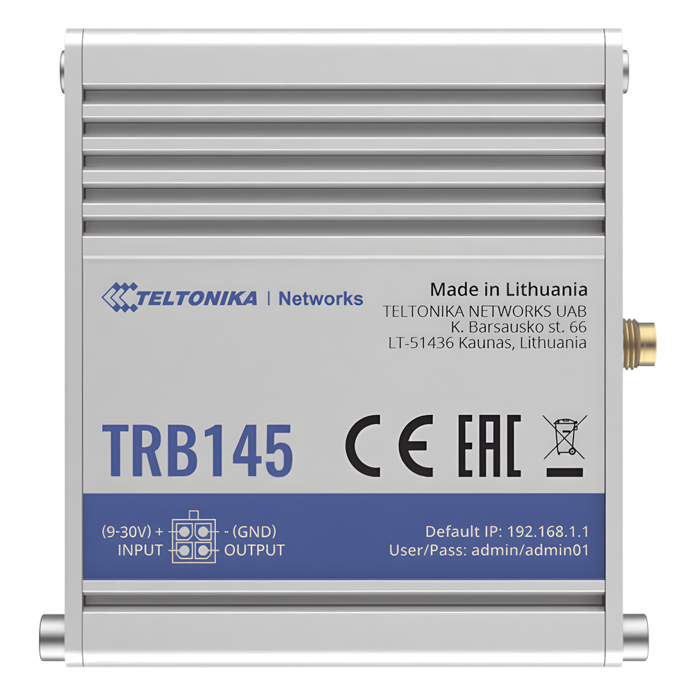 Gateway Industrial LTE 4G, con 1 puerto RS485