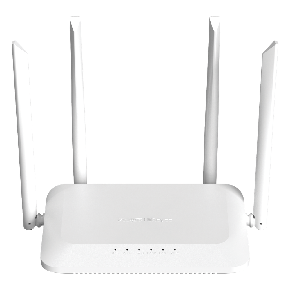 Home Router Inalámbrico Wi-Fi 5 Doble Banda, 1 Puerto Wan 10/100 y 3 Puertos Lan 10/100 Hasta 1,200 Mbps