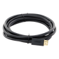 Cable DisplayPort 1.2 Macho a Macho | Longitud 3 Metros (9.84 Pies) | Versión DP1.2 | Soporta 4K@60Hz; 2K@144Hz | Soporta 3D | Color Profundo de 8 y 10 Bits | Blindaje Interno Múltiple | Cobre Estañado 28AWG | Botón de Liberación
