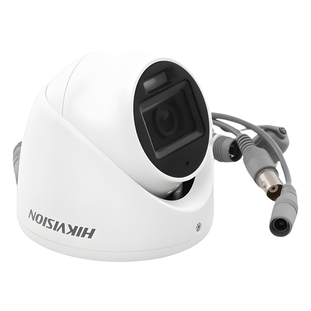 [Dual Light + ColorVu] Turret TURBOHD 2 Megapixel (1080p) / Lente 2.8 mm / 30 mts IR + 20 mts Luz Blanca / Gran Angular 101° / Exterior IP67 / Micrófono Integrado /  4 Tecnologías /  Metal