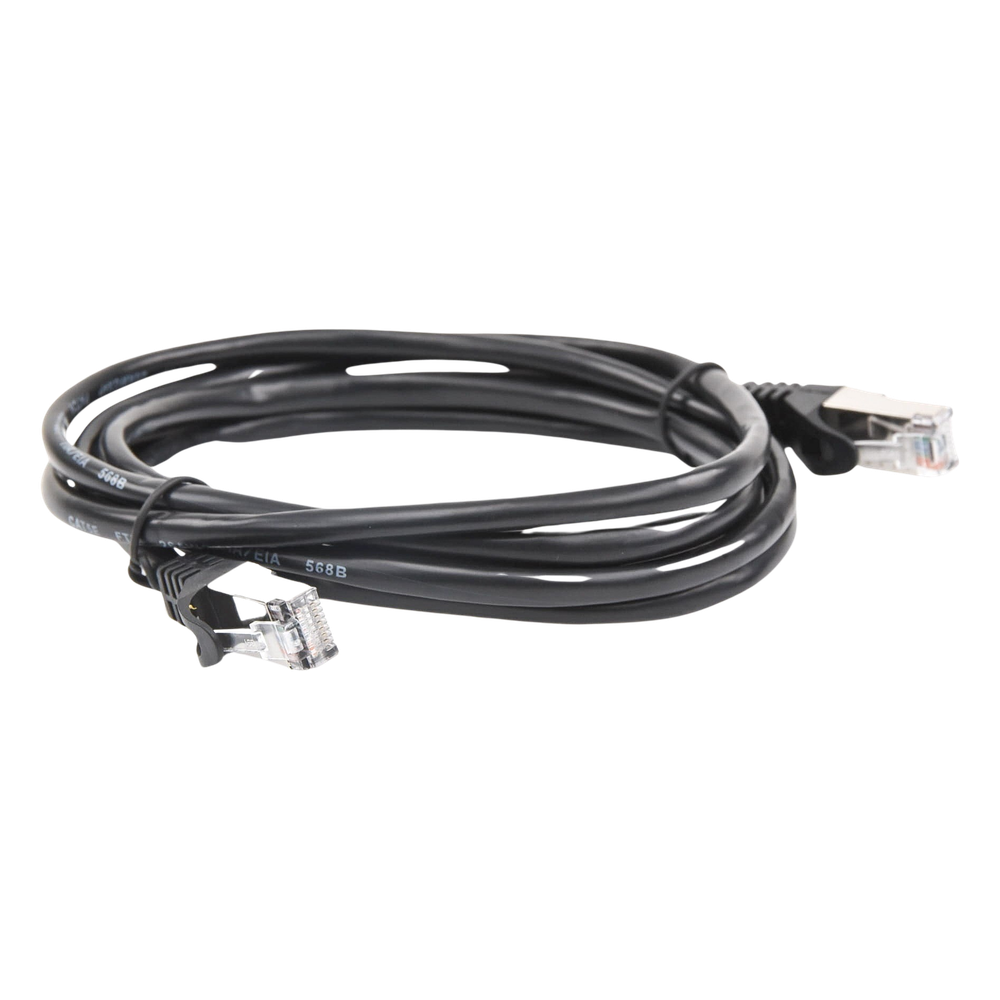 Cable de Parcheo FTP Cat5e - 2.0 Metros (6.56 Pies) - Negro