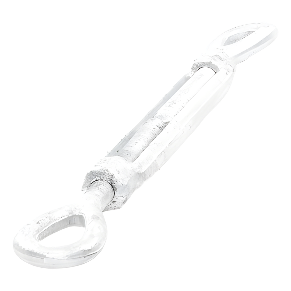 Tensor de 1/2" x 6" Acero Forjado OJO-OJO Galv. Inmersión en Caliente (Carga Max. 2200 Kg).