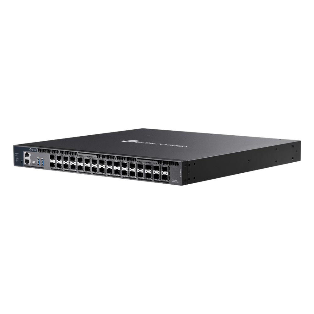 Switch Gestionado L3+ / 26 Puertos 10G SFP+ + 6 Puertos 10G/5G SFP28 / 820 Gbps Capacidad Conmutación / 410 Gbps Ancho Banda / Apilamiento 4 Unidades / Redundancia PSU / Montaje Rack