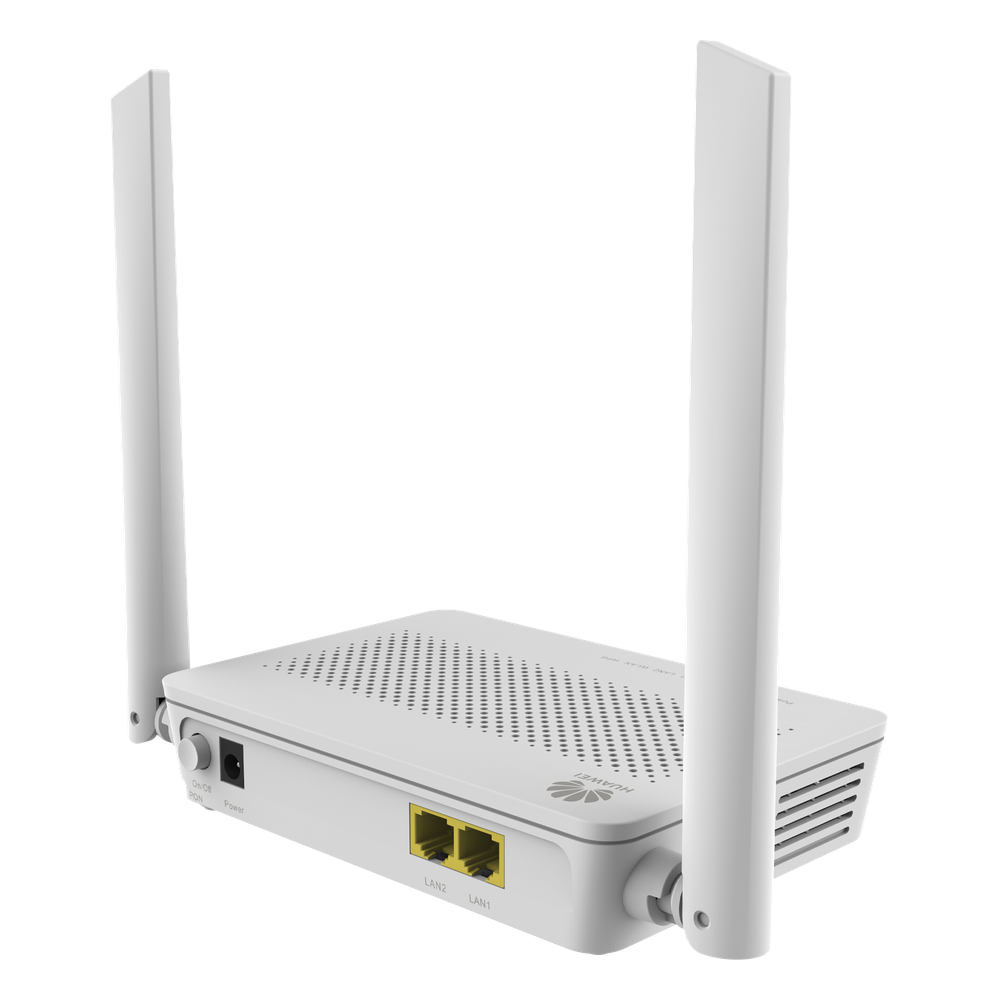 ONT GPON HUAWEI OptiXstar WiFi doble banda (2.4/5 GHz), 2 puertos LAN GE, conector SC/APC, hasta 867 Mbps