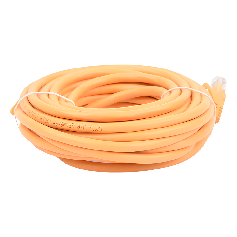 Cable de Parcheo UTP Cat6 - 7.0 Metros (22.97 Pies) - Amarillo