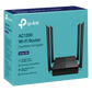 Router Inalámbrico AC 1200 / Doble Banda MU-MIMO / 1 puerto WAN 10/100/1000 Mbps / 4 puertos LAN 10/100/1000 Mbps / Compatible con EasyMesh / Administración Web o App Tether