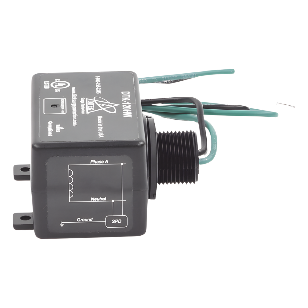 Protector 120 VCA / 15 A / NEMA 4X Exterior / LED Diagnóstico / Paneles de Incendio y Motores
