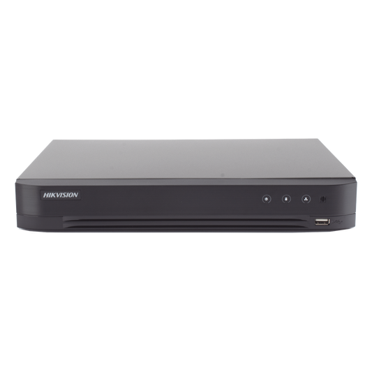 [Dual Light] Kit TurboHD 3K (5 Megapixel) / DVR 4 Canales / 4 Cámaras Bala para Exterior y Metal / Micrófono Integrado / Accesorios de Interconexión / Fuente de Poder