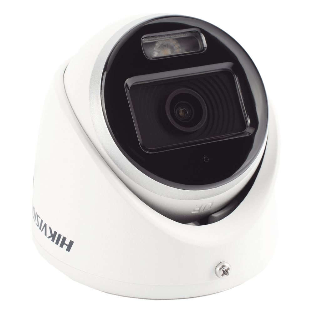 [Dual Light + ColorVu] Turret TURBOHD 2 Megapixel (1080p) / Lente 2.8 mm / 20 mts IR + 20 mts Luz Blanca / Gran Angular 105° / Exterior IP67 / Micrófono Integrado / dWDR / 4 Tecnologías / Metal