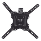 Montaje de Pared Articulado P4-NB / Pantallas de 32" a 55" / VESA 100x100 a 400x400 mm / Carga 27.2 kg (60 lbs) / Inclinación +8° a -5° / Giro 180° / Distancia de Pared 5 a 40 cm / Acero