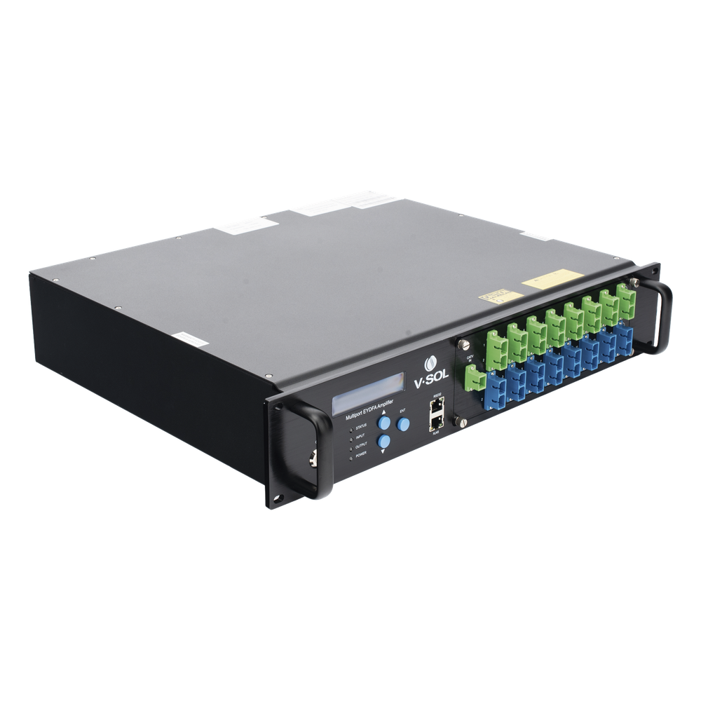 Amplificador Óptico EYDFA de 16 puertos de 1550nm