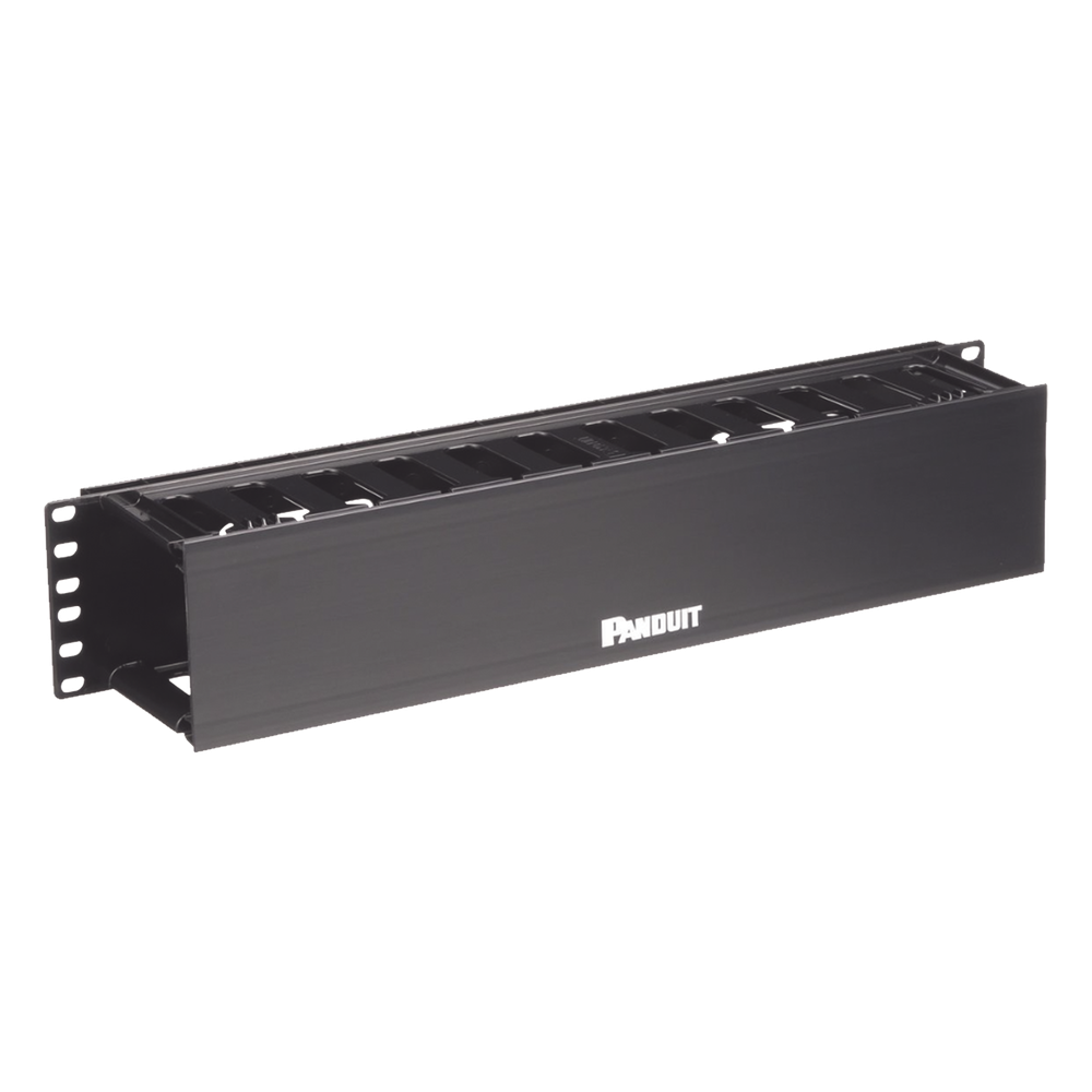 Organizador de Cables Horizontal PatchLink, Sencillo (Solo Frontal), Para Rack de 19in, 2UR