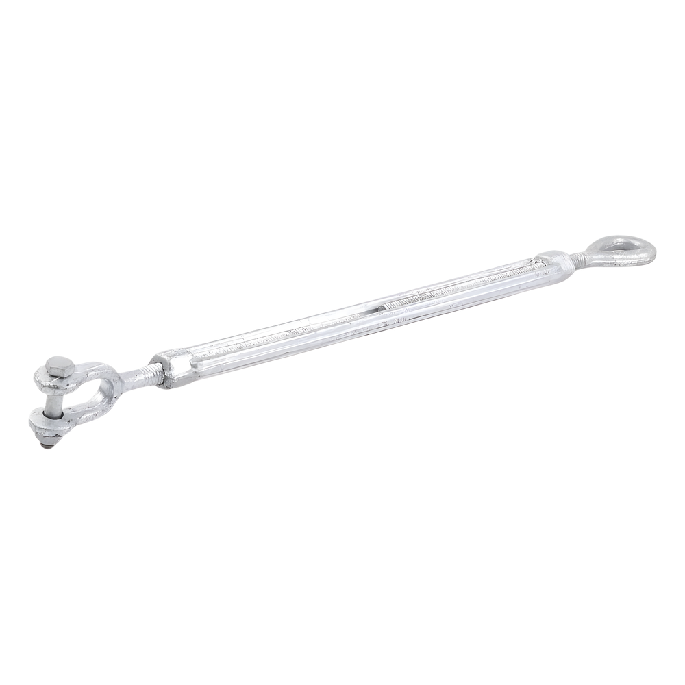 Tensor de 1/2" x 12" Acero Forjado OJO-QUIJADA Galv. Inmersión en Caliente (Carga Max. 2200 lbs).