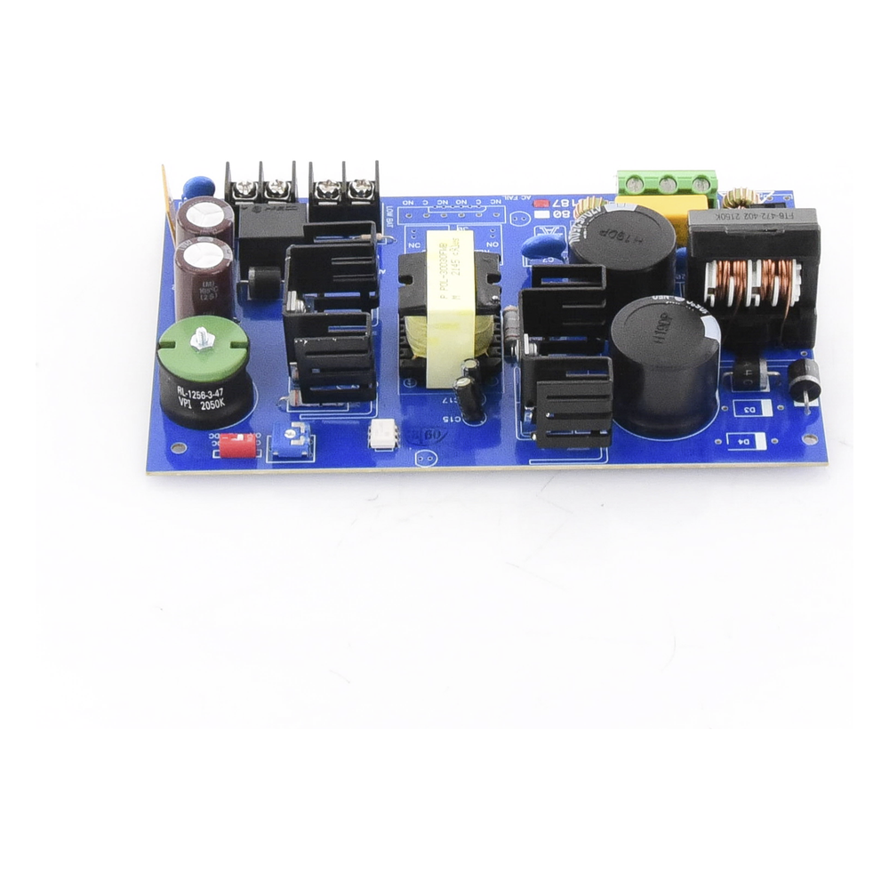 Fuente de Alimentación Tipo Tarjeta / 12/24 VCC Seleccionable / 6 A de Corriente Continua / Entrada 115 VCA 50/60 Hz / Respaldo con Batería / Protección contra Cortocircuito y Sobretensión