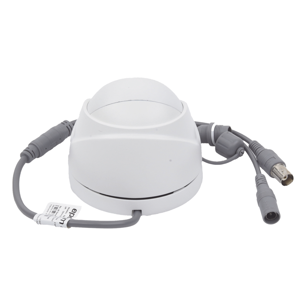 Turret TURBOHD 2 Megapixel (1080p) / METÁLICA / Gran Angular 103° / Lente 2.8 mm / IR EXIR 20 Mts / Exterior IP66 / TVI-AHD-CVI-CVBS / dWDR