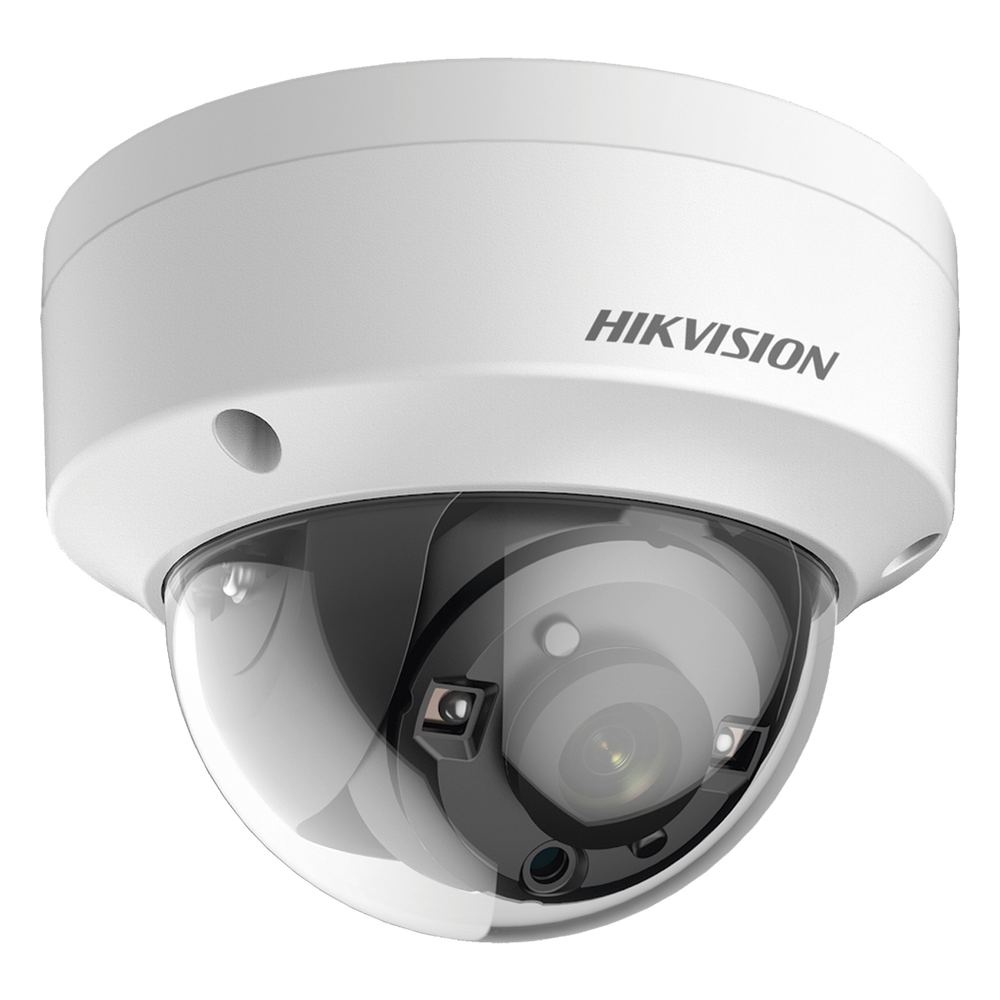Domo TURBOHD 4K (8 Megapixel) / Gran Angular 102º / Lente 2.8 mm / Exterior IP67 / IK10 / IR EXIR 30 metros / TVI-AHD-CVI-CVBS / dWDR