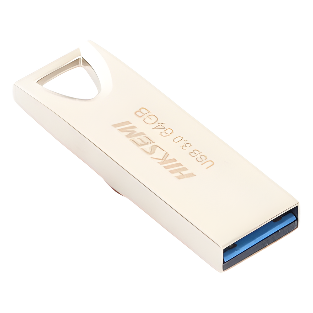 Memoria USB M200 de 64 GB / USB 3.0 / Cuerpo Metálico / Lectura 80 MB/s / Compatible con Windows, macOS, Linux y Android