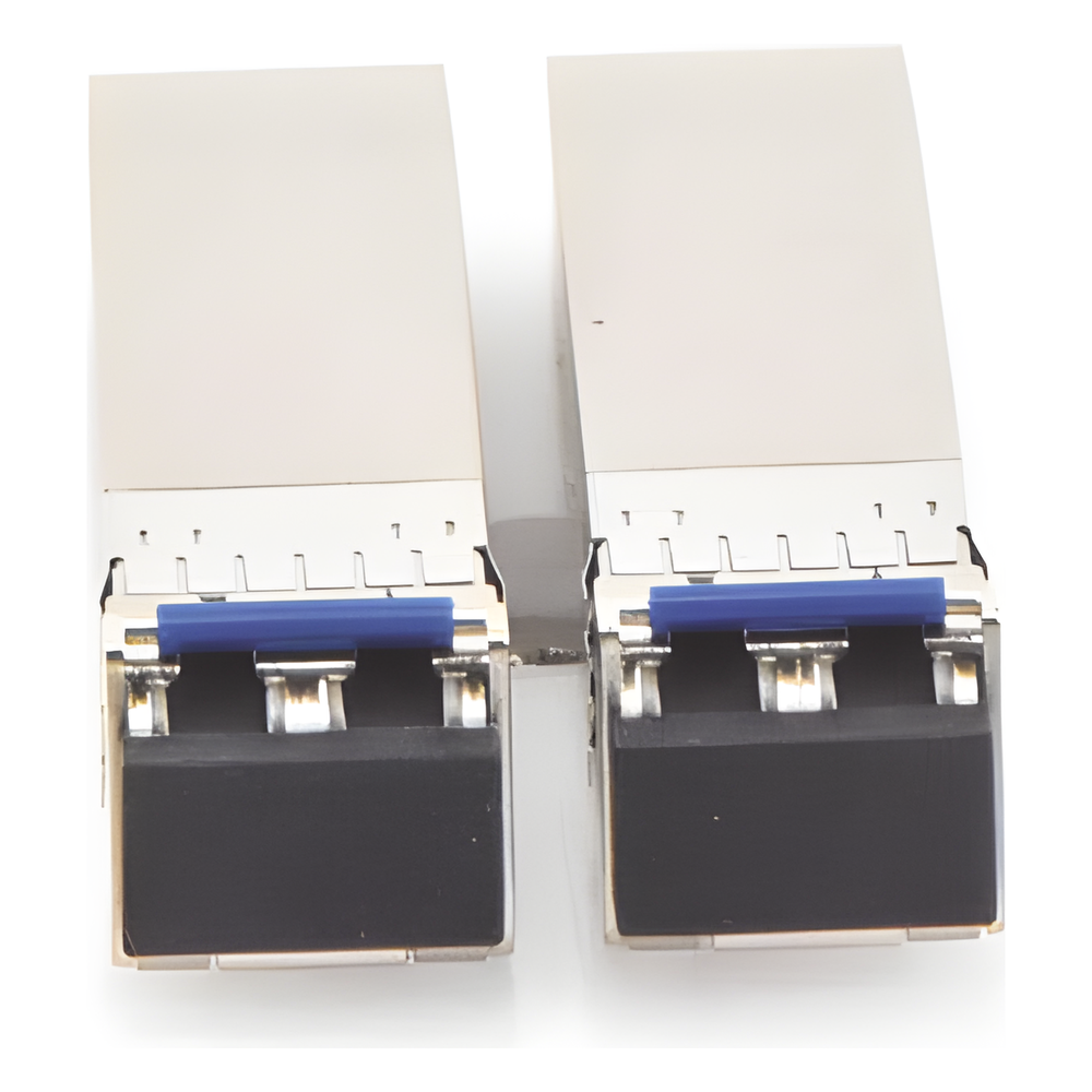 UFiber Módulo SFP+ 10G, transceptor MiniGibic MonoModo 10 Gbps, distancia 10 km, conectores LC, 2 hilos (duplex), paquete de 2 piezas