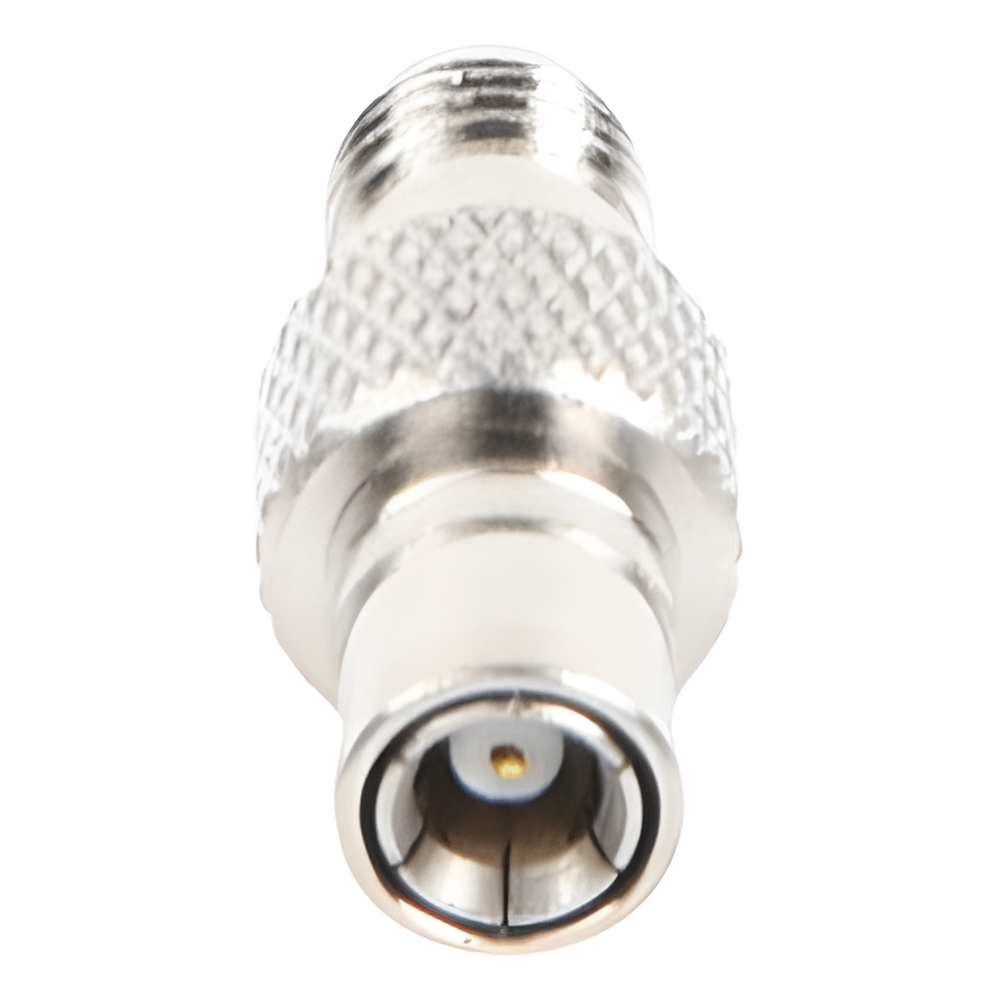 Adaptador en linea de conector SMA Hembra a SMB.