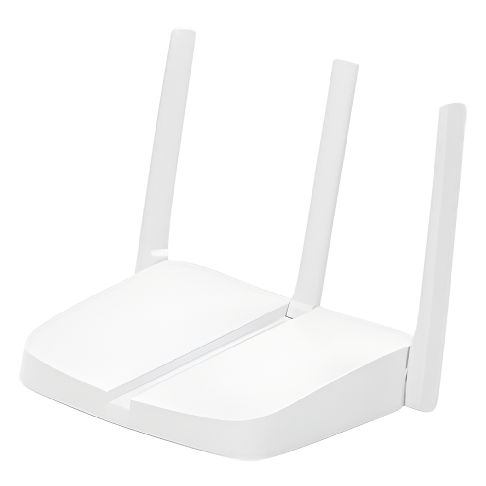Router Inalámbrico N / 2.4 GHz de 300 Mbps / 1 Puerto WAN 10/100 Mbps / 3 puertos LAN 10/100 Mbps /  3 antenas de 5 dBi / Compatible con IPTV e IPV6