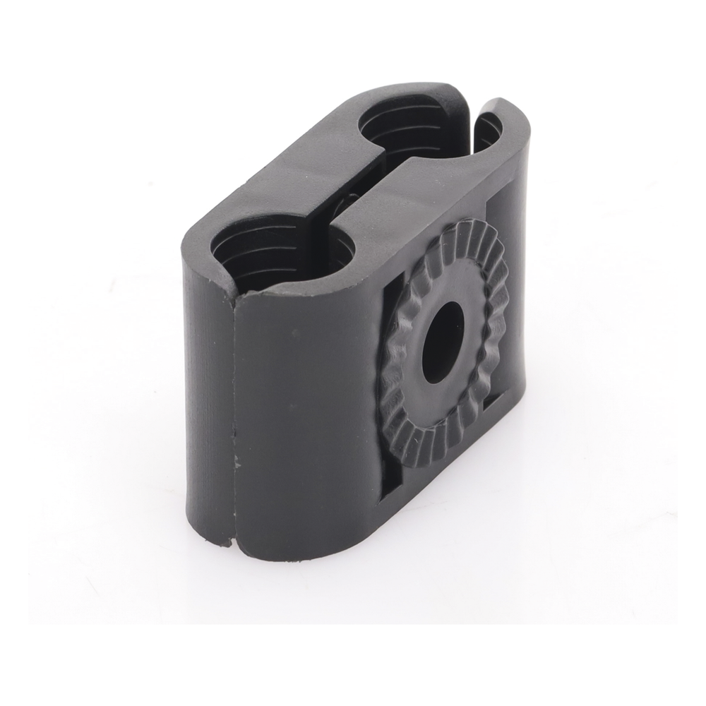 Paquete de 10 Sujetadores Plasticos Para Cable Coaxial de 1/2"