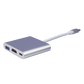 Adaptador Multipuerto USB-C 3.1 A HDMI 4K / USB 3.0 / USB – C /  Alta Velocidad de Transmisión de Datos / Admite Carga Rápida (PD) en el Puerto USB – C