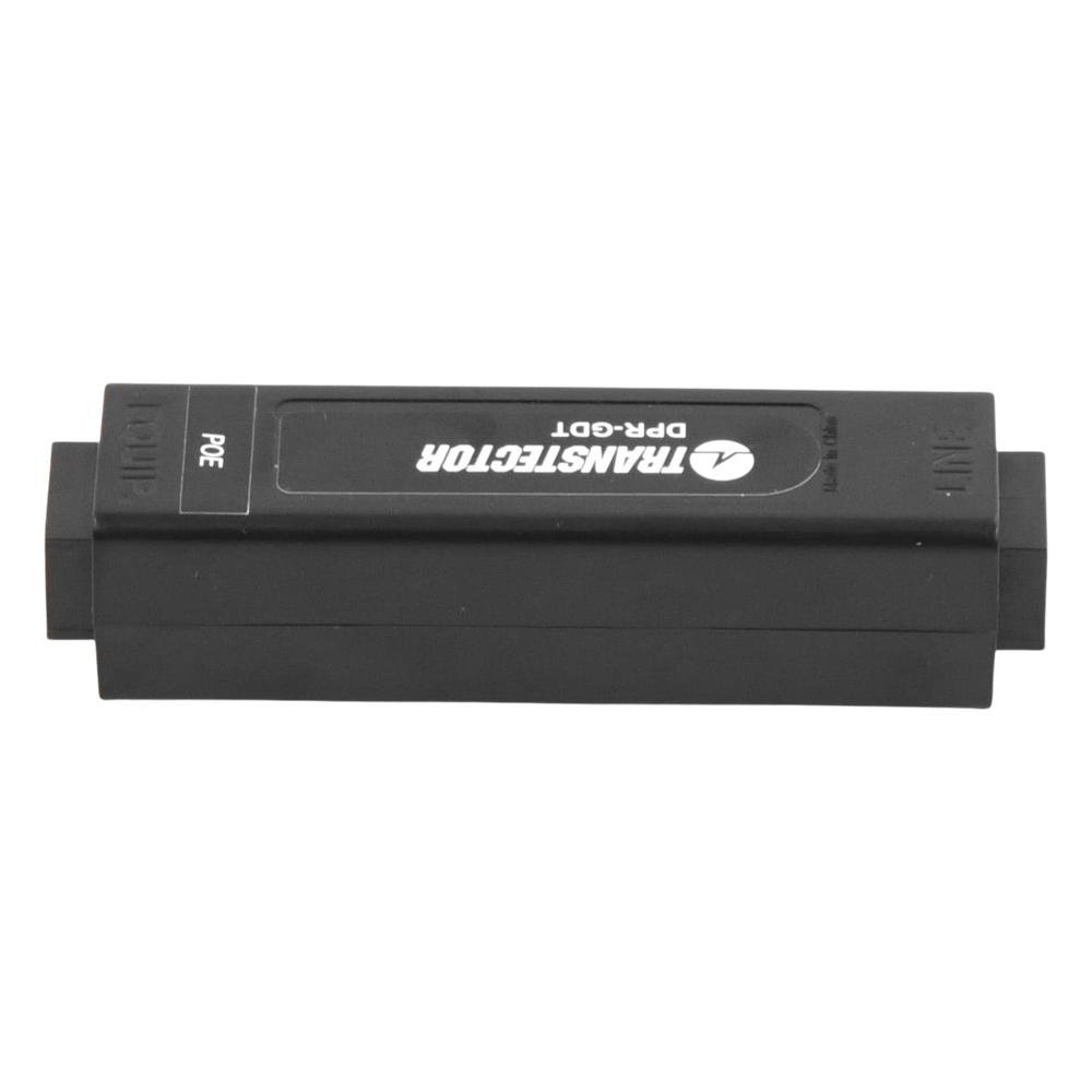 Protector PoE Gigabit Ethernet / Tubo de Gas GDT / 1000 Mbps / RJ45 / Interior / Protección L-G