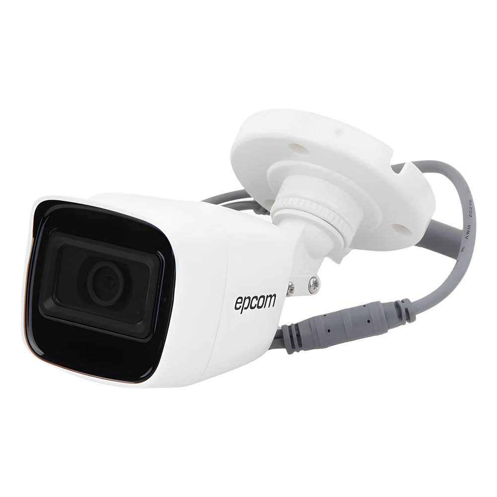 AUDIO POR COAXITRON / Bala TURBOHD 2 Megapixel (1080p) / Gran Angular 106° / Lente 2.8 mm / 25 mts IR EXIR / Exterior IP66 / 4 Tecnologías / dWDR