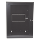 Gabinete PanZone de Montaje en Pared, de 19in, Puerta Ventilada, 18 UR, 635mm de Profundidad, Color Negro