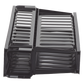Organizador de Cables Horizontal PatchLink, Doble (Frontal y Posterior), Con Tapa Extendida, Para Rack de 19in, 2UR
