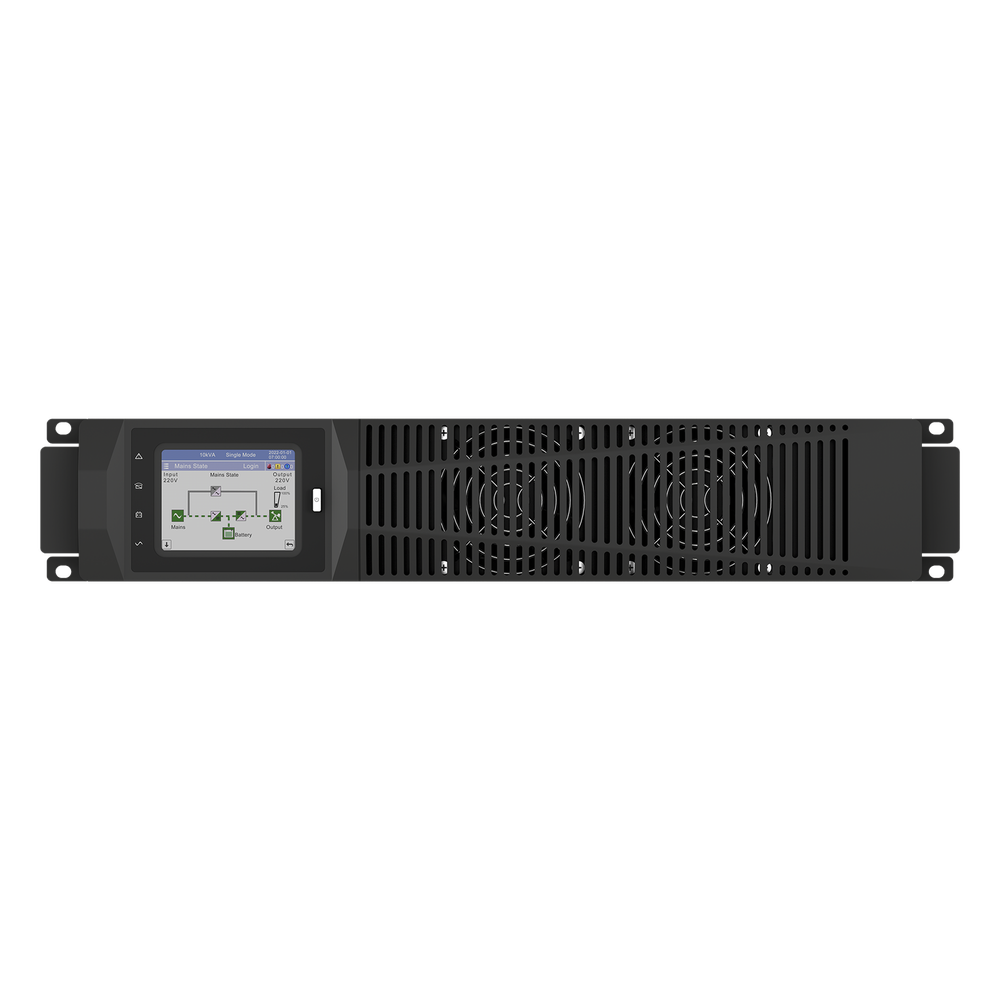 UPS de 10 kVA, Online Doble Conversión, 200 - 240 Vac de Entrada, Fase Única, Sin Baterías con Kit de Cables de Conexión de Baterías