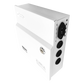 Fuente de Poder con ajuste de voltaje de 11- 15 Vcc / 10 A / 9 Salidas / Capacidad de Batería de Respaldo / Requiere Batería / Voltaje de Entrada 96-264 Vca